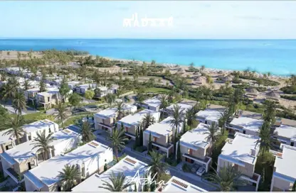 شاليه - 3 غرف نوم - 3 حمامات للبيع في ازها الساحل الشمالي - راس الحكمة - الساحل الشمالي