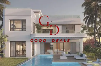 تاون هاوس - 4 غرف نوم - 4 حمامات للبيع في چون - راس الحكمة - الساحل الشمالي