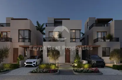 Apartment - 2 Bedrooms - 2 Bathrooms for sale in Solana - New Zayed City - Sheikh Zayed City - Giza
