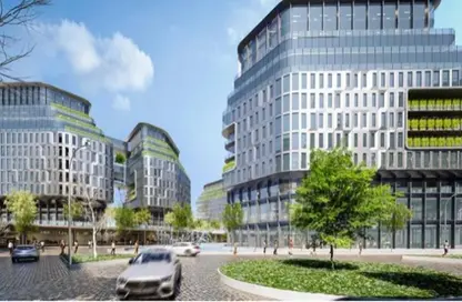 Apartment - 1 Bedroom - 1 Bathroom for sale in The Ark Business District - North Teseen St. - The 5th Settlement - New Cairo City - Cairo