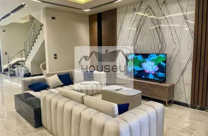 Twin House - 4 Bedrooms - 5 Bathrooms for rent in Layan Residence - 5th Settlement Compounds - The 5th Settlement - New Cairo City - Cairo