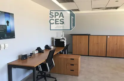 Office Space - Studio - 1 Bathroom for rent in Bank Center Street - South Teseen St. - The 5th Settlement - New Cairo City - Cairo