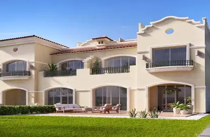 Twin House - 5 Bedrooms - 5 Bathrooms for sale in Al Patio 3 - Ext North Inves Area - New Cairo City - Cairo