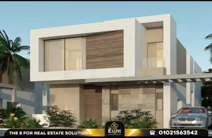 Villa - 3 Bedrooms - 2 Bathrooms for sale in Palm Hills - Alexandria Compounds - Alexandria