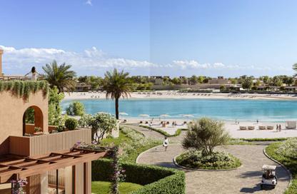 Chalet - 2 Bedrooms - 2 Bathrooms for sale in Ramla Lakeside - Qesm Ad Dabaah - North Coast