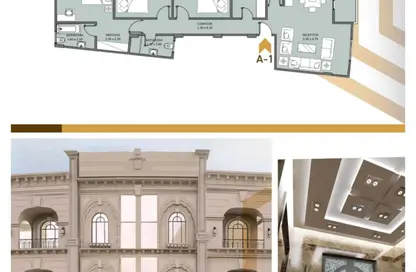 Apartment - 3 Bedrooms - 2 Bathrooms for sale in Bait Alwatan - The 5th Settlement - New Cairo City - Cairo