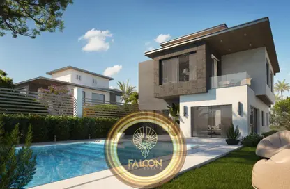 Apartment - 2 Bedrooms - 2 Bathrooms for sale in Creek Town - The 1st Settlement - New Cairo City - Cairo