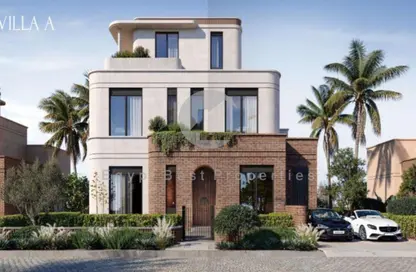 Villa - 4 Bedrooms - 5 Bathrooms for sale in Crescent Walk - 5th Settlement Compounds - The 5th Settlement - New Cairo City - Cairo