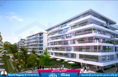 Apartment - 2 Bedrooms - 2 Bathrooms for sale in Palm Hills - Alexandria Compounds - Alexandria