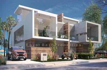 Apartment - 1 Bedroom - 2 Bathrooms for sale in Crescent Walk - 5th Settlement Compounds - The 5th Settlement - New Cairo City - Cairo