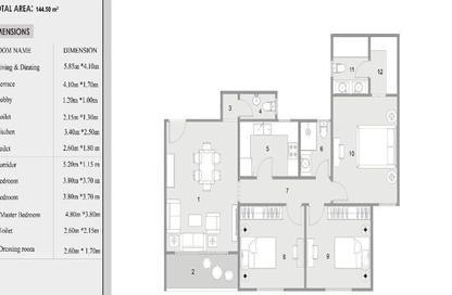 Apartment - 3 Bedrooms - 3 Bathrooms for sale in Ravie - New Capital Compounds - New Capital City - Cairo