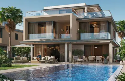 تاون هاوس - 4 غرف نوم - 5 حمامات للبيع في نيو جيزة - طريق مصر اسكندرية الصحراوي - مدينة 6 أكتوبر - الجيزة