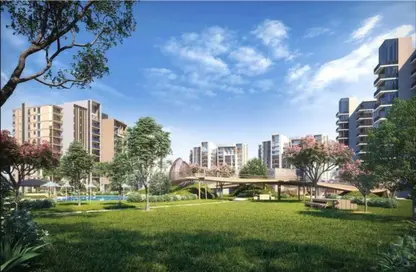 Apartment - 1 Bedroom - 2 Bathrooms for sale in Village Views - Zed Towers - Sheikh Zayed Compounds - Sheikh Zayed City - Giza
