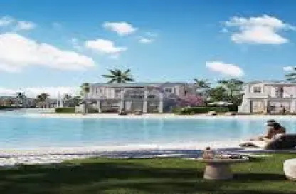 Twin House - 3 Bedrooms - 3 Bathrooms for sale in Azha North - Ras Al Hekma - North Coast
