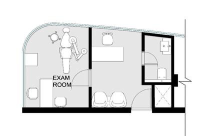 Clinic - Studio - 1 Bathroom for sale in New Damietta - Demyat