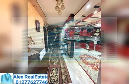 Apartment - 3 Bedrooms - 2 Bathrooms for rent in Port Said St. - El Shatby - Hay Wasat - Alexandria