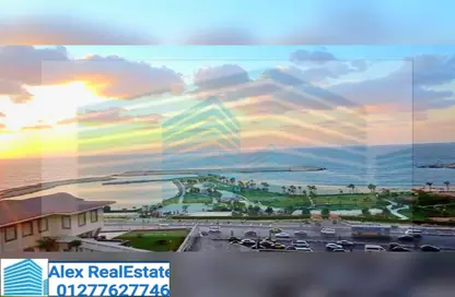 شقة - 2 غرف نوم - 2 حمامات للايجار في طريق الجيش - جليم - حي شرق - الاسكندرية