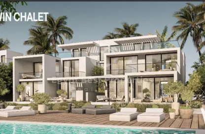 Twin House - 3 Bedrooms - 3 Bathrooms for sale in The Med - Ras Al Hekma - North Coast
