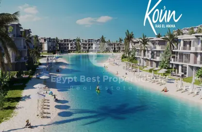 Chalet - 2 Bedrooms - 2 Bathrooms for sale in Al Masyaf - Ras Al Hekma - North Coast