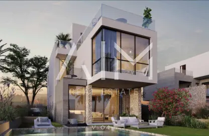 فيلا - 5 غرف نوم - 4 حمامات للبيع في ماجادا - العين السخنة - السويس