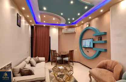 Apartment - 2 Bedrooms - 2 Bathrooms for rent in Makram Ebeid St. - 6th Zone - Nasr City - Cairo