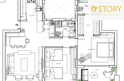 Apartment - 2 Bedrooms - 2 Bathrooms for sale in Joulz - Cairo Alexandria Desert Road - 6 October City - Giza