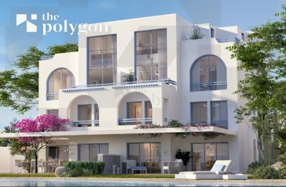 Chalet - 2 Bedrooms - 2 Bathrooms for sale in Plage - Sidi Abdel Rahman - North Coast