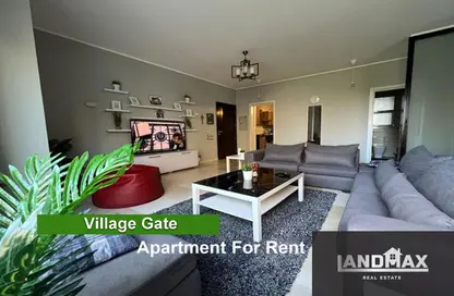 Apartment - 2 Bedrooms - 2 Bathrooms for rent in Palm Hills Village Gate - South Investors Area - New Cairo City - Cairo