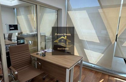 Office Space - Studio - 2 Bathrooms for rent in Cairo Business Plaza - North Teseen St. - The 5th Settlement - New Cairo City - Cairo