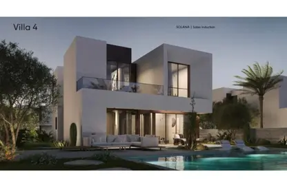 Villa - 4 Bedrooms - 5 Bathrooms for sale in Solana - New Zayed City - Sheikh Zayed City - Giza