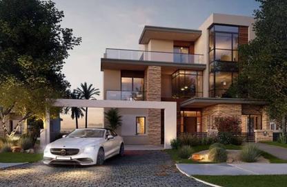 Townhouse - 4 Bedrooms - 5 Bathrooms for sale in Karmell - New Zayed City - Sheikh Zayed City - Giza