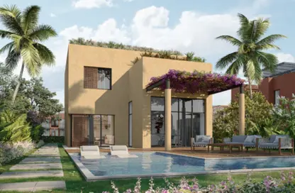 Twin House - 3 Bedrooms - 4 Bathrooms for sale in Mangroovy Residence - Al Gouna - Hurghada - Red Sea