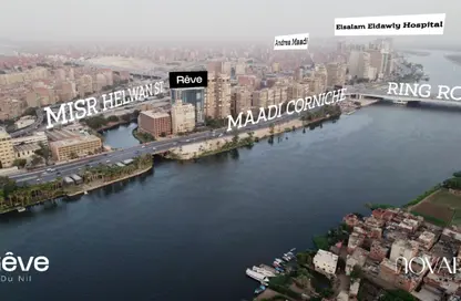 Hotel Apartment - 1 Bedroom - 1 Bathroom for sale in Cornish El Nile St. - Maadi - Hay El Maadi - Cairo