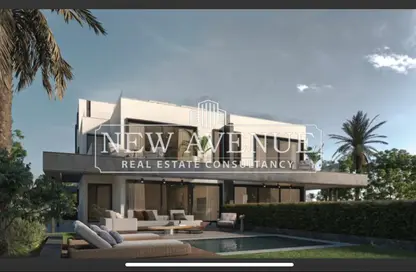 فيلا - 5 غرف نوم - 7 حمامات للبيع في ستيت - التجمع الاول - مدينة القاهرة الجديدة - القاهرة