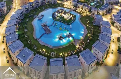 شاليه - 2 غرف نوم - 2 حمامات للبيع في هاسيندا ويست - راس الحكمة - الساحل الشمالي