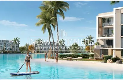 Chalet - 3 Bedrooms - 3 Bathrooms for sale in Azha North - Ras Al Hekma - North Coast