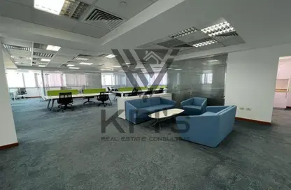 Office Space - Studio - 1 Bathroom for rent in Bank Center Street - South Teseen St. - The 5th Settlement - New Cairo City - Cairo