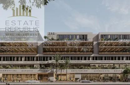 Office Space - Studio - 1 Bathroom for sale in Central New Cairo - North Teseen St. - The 5th Settlement - New Cairo City - Cairo