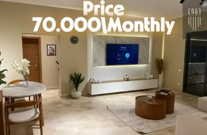 Apartment - 2 Bedrooms - 3 Bathrooms for rent in Eastown - 5th Settlement Compounds - The 5th Settlement - New Cairo City - Cairo