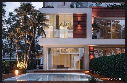 Villa - 4 Bedrooms - 4 Bathrooms for sale in Azzar - 5th Settlement Compounds - The 5th Settlement - New Cairo City - Cairo