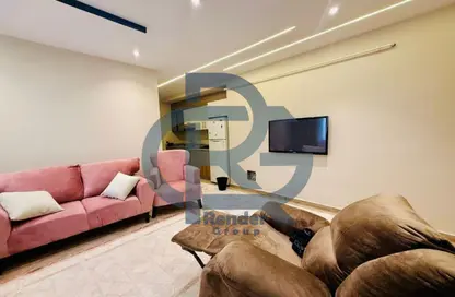 شقة - 2 غرف نوم - 2 حمامات للايجار في محور مصطفي كامل - التجمع الاول - مدينة القاهرة الجديدة - القاهرة