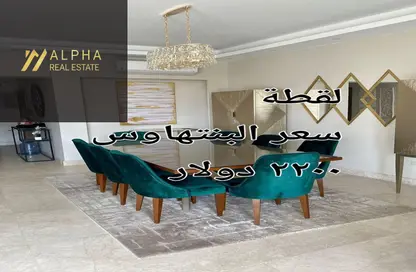 Penthouse - 3 Bedrooms - 3 Bathrooms for rent in El Patio 7 - 5th Settlement Compounds - The 5th Settlement - New Cairo City - Cairo