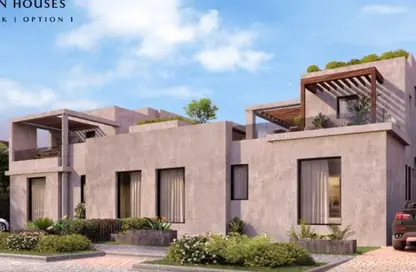 Twin House - 3 Bedrooms - 3 Bathrooms for sale in O West - 6 October Compounds - 6 October City - Giza