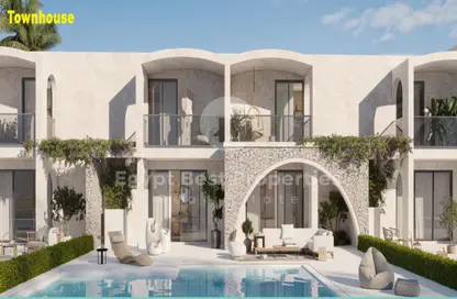 تاون هاوس - 3 غرف نوم - 4 حمامات للبيع في سالت - راس الحكمة - الساحل الشمالي