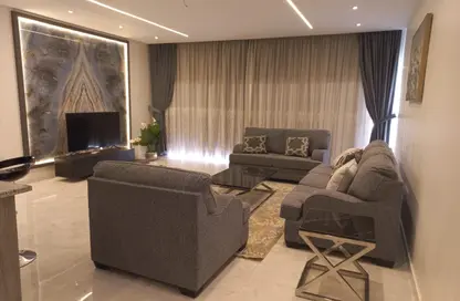 Apartment - 2 Bedrooms - 2 Bathrooms for rent in Lake View Residence - 5th Settlement Compounds - The 5th Settlement - New Cairo City - Cairo