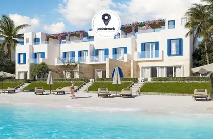 Chalet - 3 Bedrooms - 3 Bathrooms for sale in Naia bay - Ras Al Hekma - North Coast