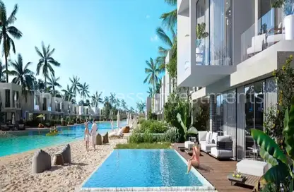 Penthouse - 2 Bedrooms - 2 Bathrooms for sale in Azha North - Ras Al Hekma - North Coast