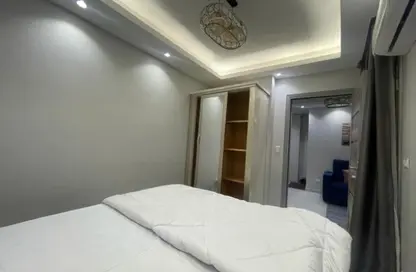 Apartment - Studio - 1 Bathroom for rent in Lazurde - 8th District - Sheikh Zayed City - Giza
