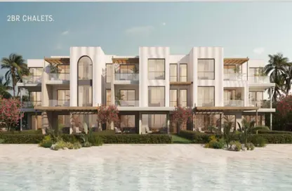 Chalet - 3 Bedrooms - 3 Bathrooms for sale in The Med - Ras Al Hekma - North Coast