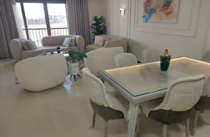 Duplex - 2 Bedrooms - 3 Bathrooms for rent in Porto New Cairo - 5th Settlement Compounds - The 5th Settlement - New Cairo City - Cairo